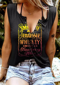 pennlegalprocess Tank Tops, Shirts, Tops Smooth As Tennessee Whiskey Tank Pink / S